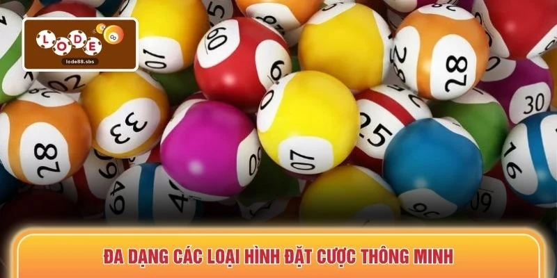 Đa dạng các loại hình đặt cược thông minh