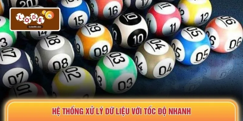 Hệ thống xử lý dữ liệu với tốc độ nhanh
